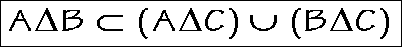 Diferena simtrica distributiva 2