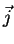 $ \vec{j}$