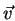 $ \vec{v}$