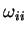 $\displaystyle \omega_{ii}$