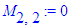 M[2,2] := 0