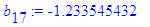 b[17] := -1.233545432