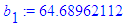 b[1] := 64.68962112