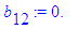b[12] := 0.